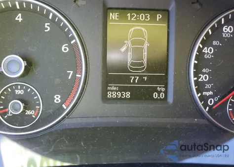 2012 Volkswagen Passat Se z USA, uszkodzony, nr VIN 1VWBP7A38CC051882